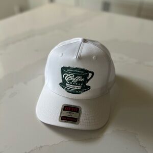 Overstimulated Undercaffeinated Coffee Break Cap NWT